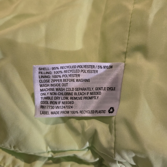 a new day Lime Green Puffer Vest - Picture 14 of 15